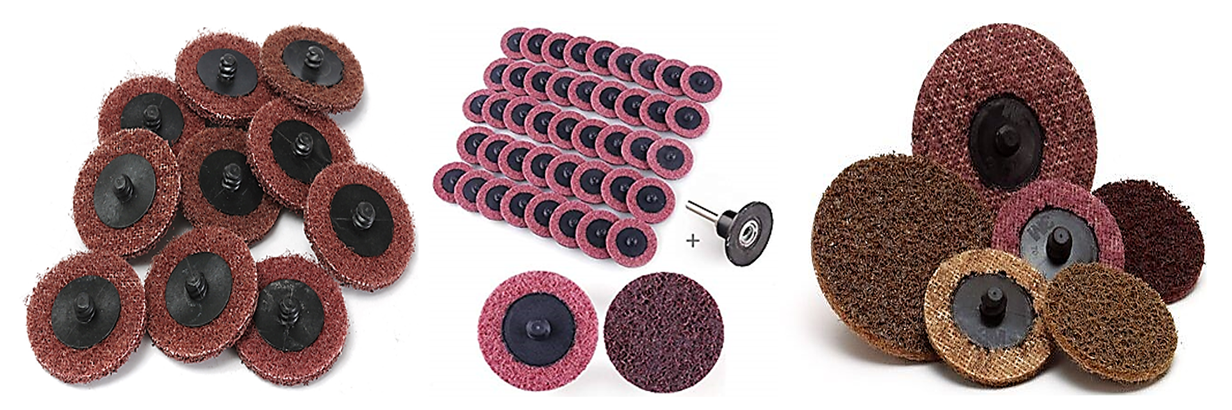 Non-woven quick change disc picture